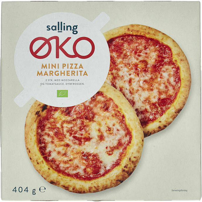 Salling ØKO Pizza Tomat og Ost Mini