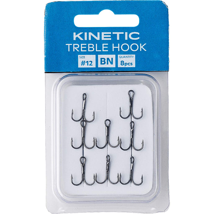 Kinetic treble hook 10 bn 8-pak