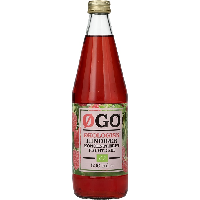 Øgo Hindbærdrik til opblanding økologisk 2500 ml