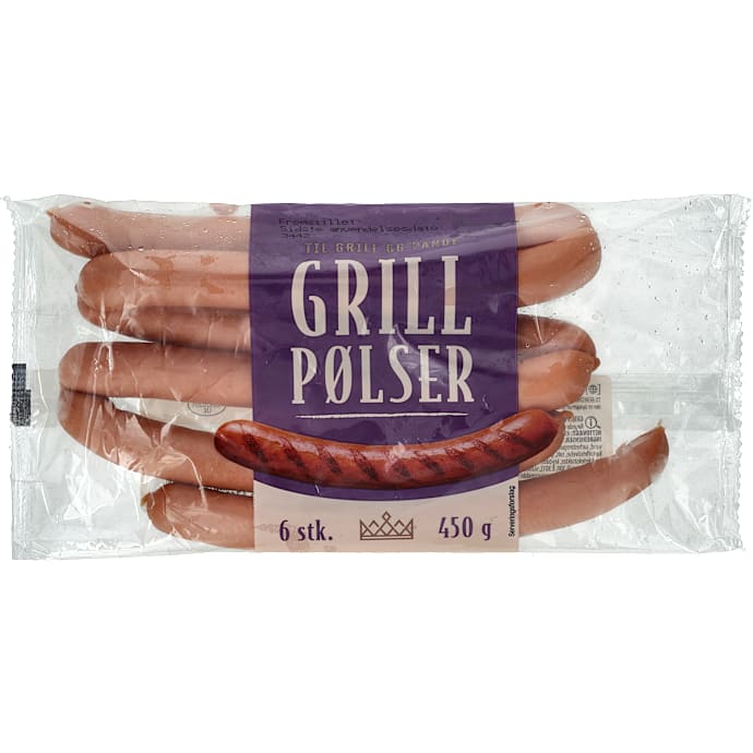 Grillpølser 70% kød