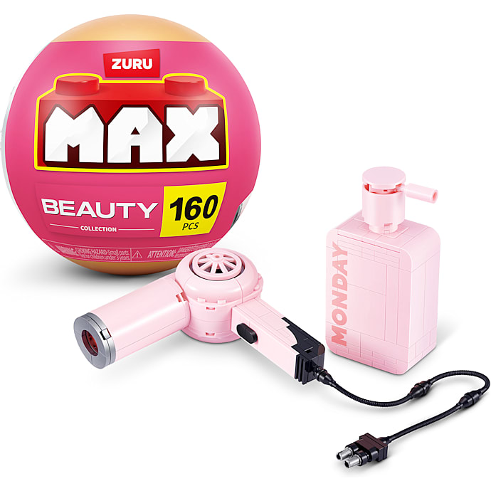 Max Build Premium Beauty Hårtørrer og Shampoo