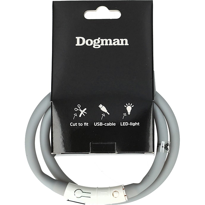 Dogman Hundeblinker med LED Grå