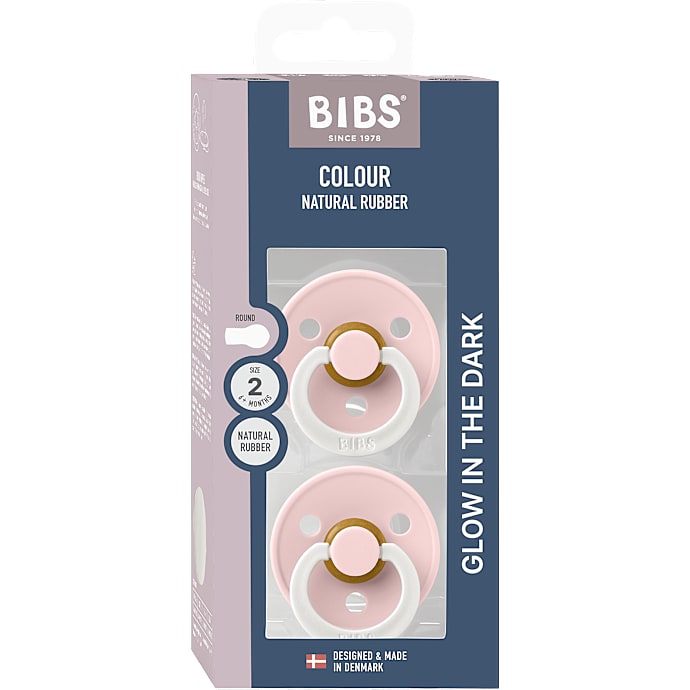 Bibs Selvlysende runde sutter latex 6+ mdr.