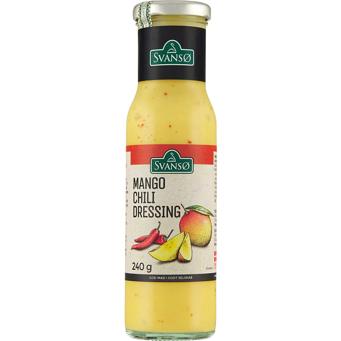 Mango- og chilidressing