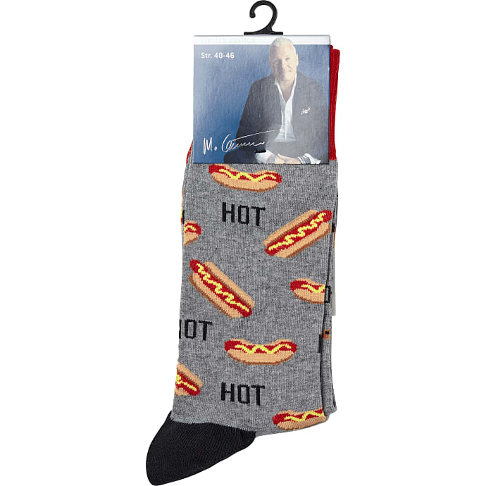 Mads Christensen Herrestrømper str. One Size Grå