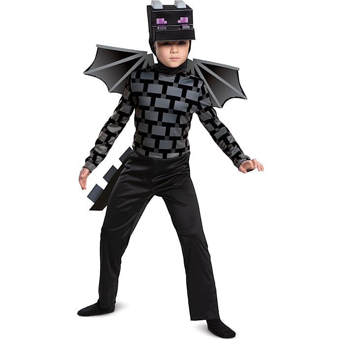 Minecraft Ender Dragon kostume str. M