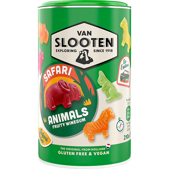 Safari Animals Fruity Winegum