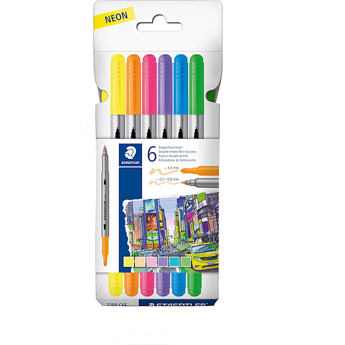 Staedtler Duo Tusser Neon
