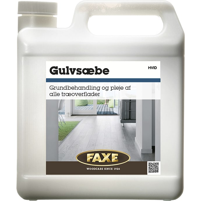FAXE Gulvsæbe hvid