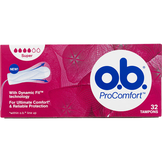 O.B. Tamponer Super 32 stk.