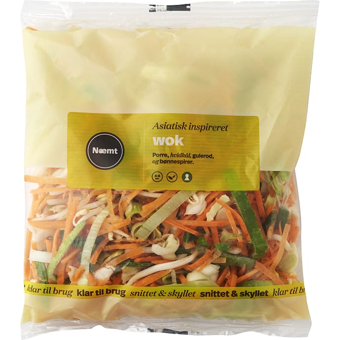 Næmt Wokblanding Asiatisk inspireret