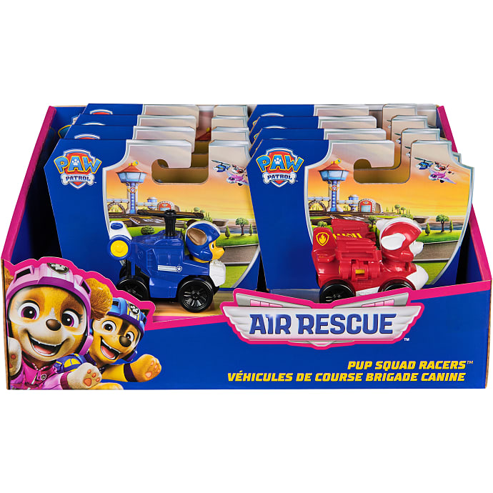 Paw Patrol racerbil og figur - flere varianter - assorteret