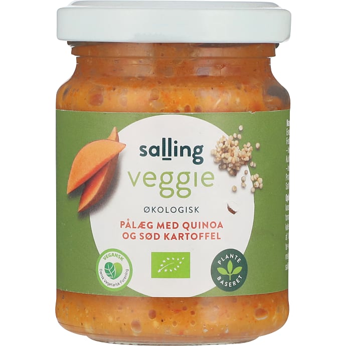 Smørepålæg m. quinoa og sød kartoffel øko