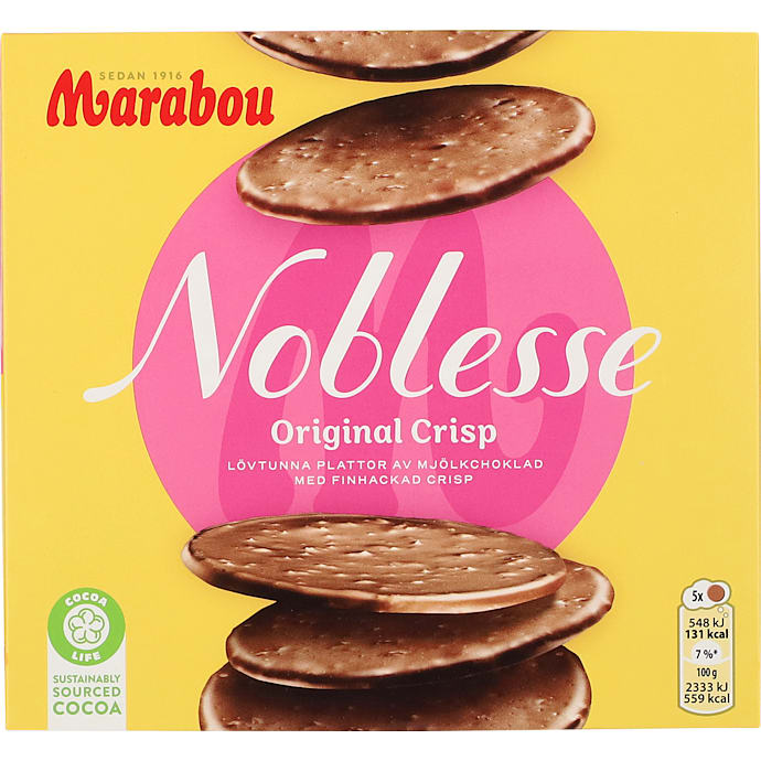 Marabou Mælkechokolade m. Majscrisp