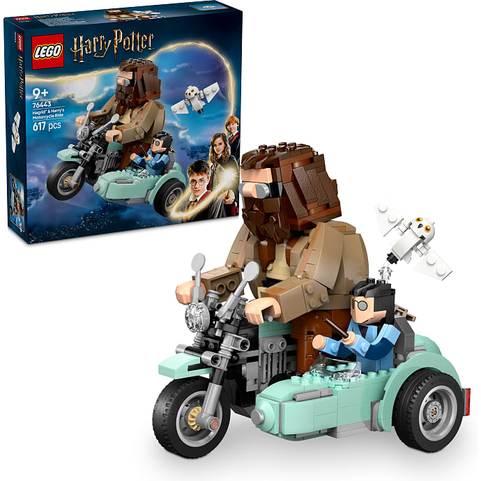 LEGO Harry Potter Hagrid og Harrys Motorcykeltur 76443