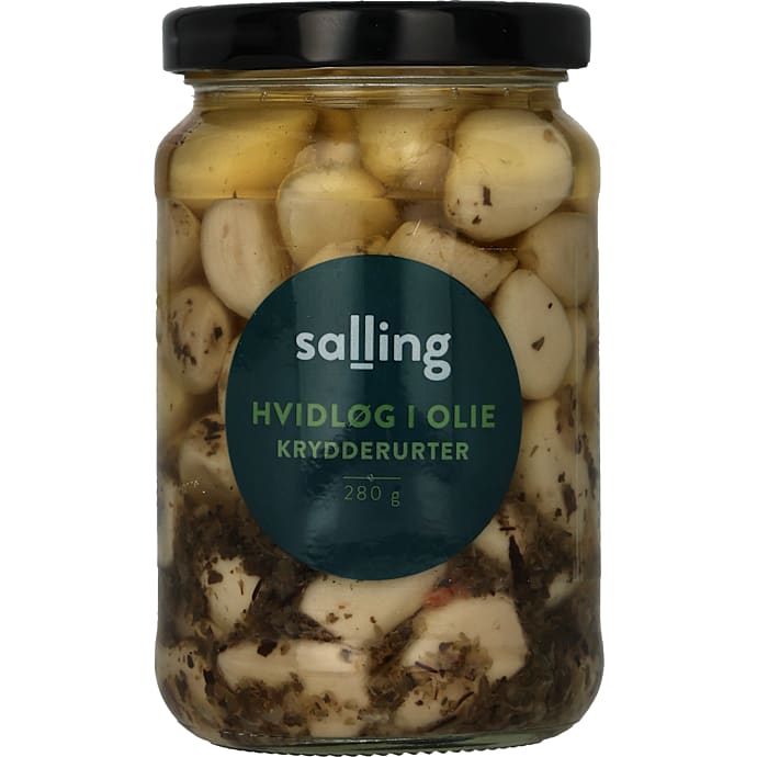 Salling Hvidløg i olie m. krydderier