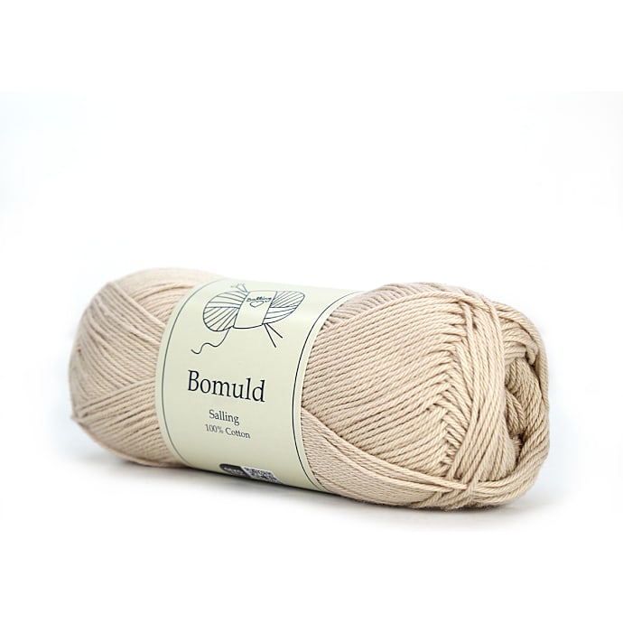 Salling bomuldsgarn - beige 6721