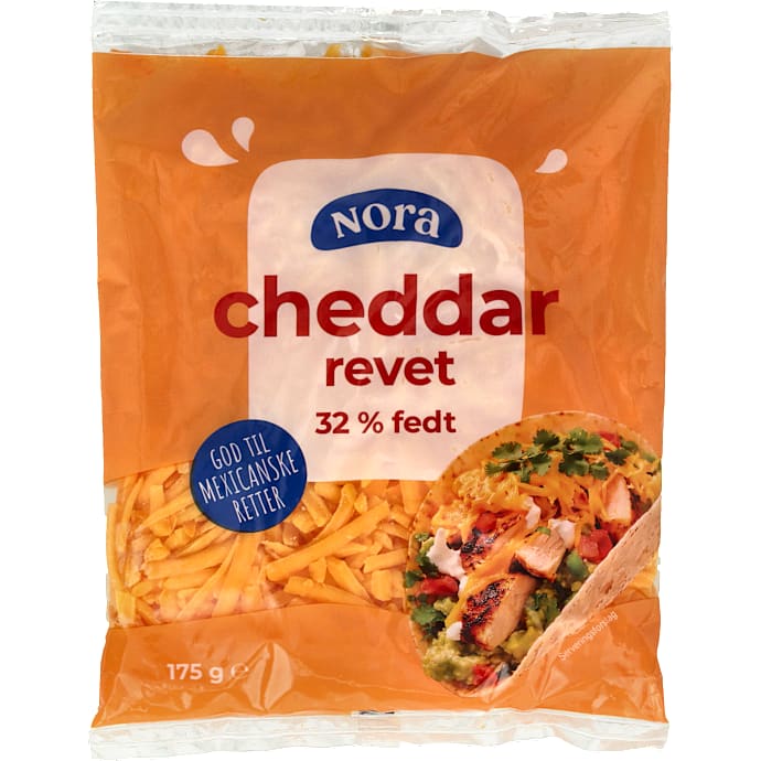 Nora Revet cheddar 32% fedt