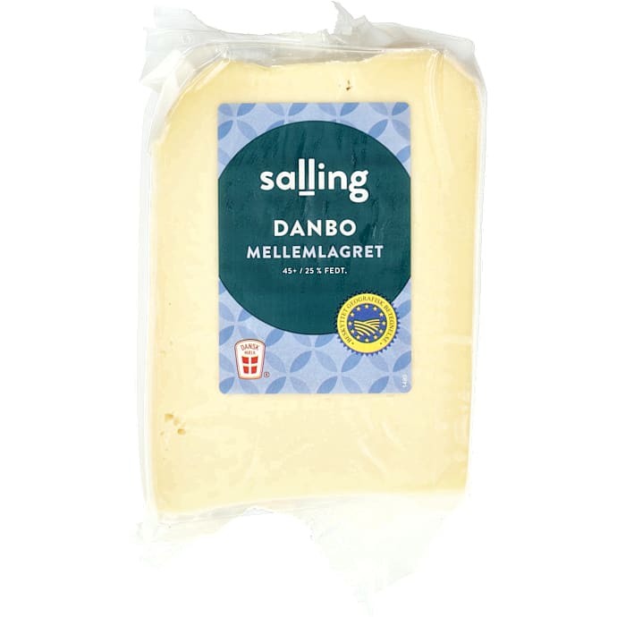Salling Group Danbo skæreost mellemlagret 45+ 650 g