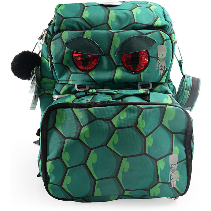 Danpen skoletaske - Reptile