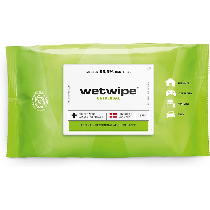 Wet Wipe Rengøringsservietter