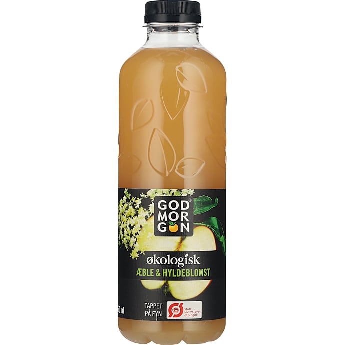 Æblejuice m. hyldeblomst øko