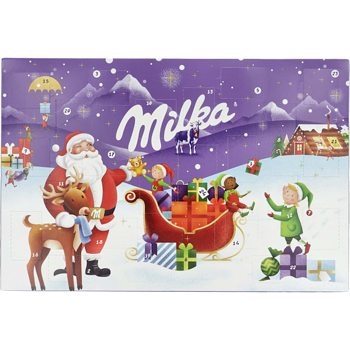 Julekalender m. chokolade
