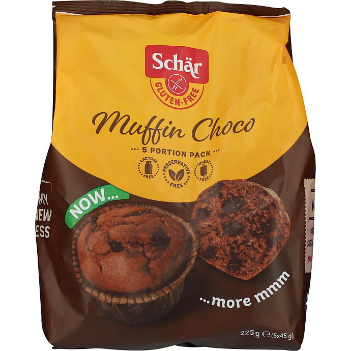 Schär Muffin Chokolade Glutenfri 225 g