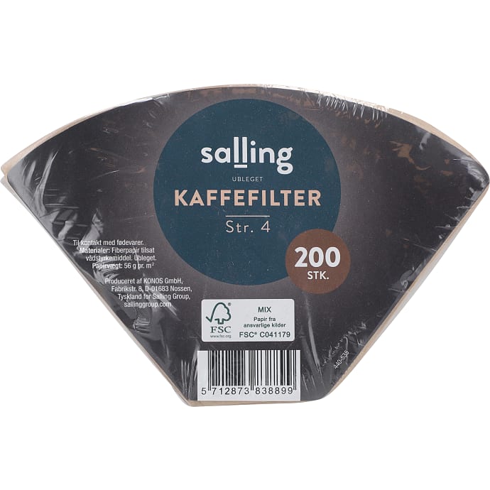 Salling Brune Kaffefiltre 200 stk
