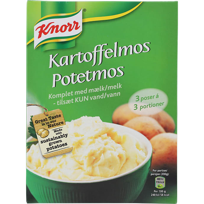 Kartoffelmospulver