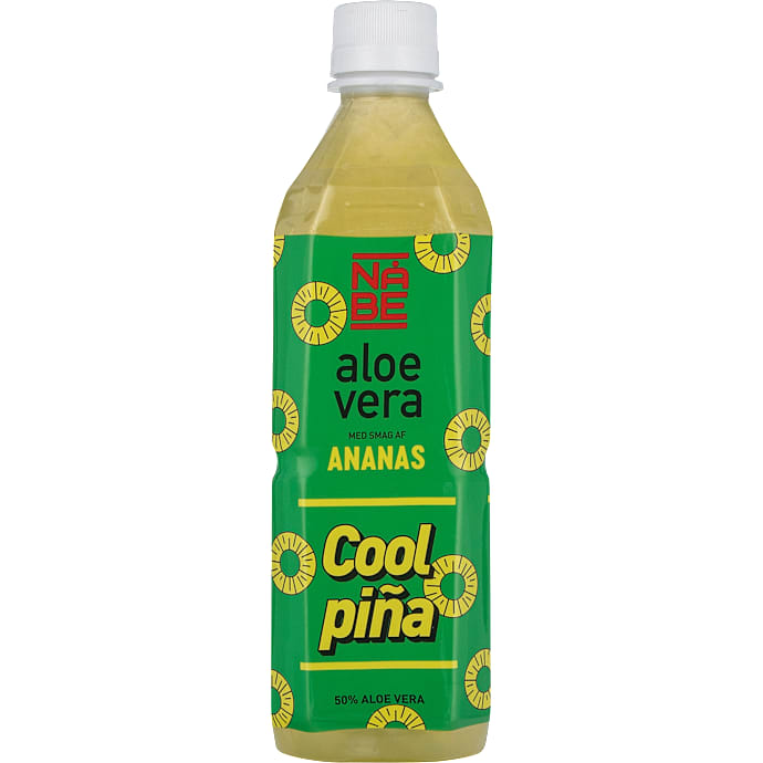 Aloe vera drik med Piña colada smag