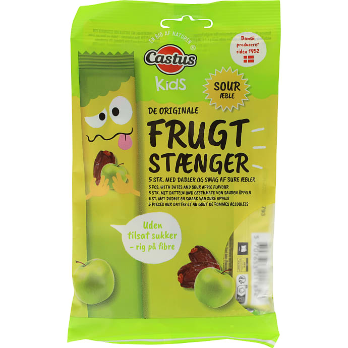 Frugtstænger m. æble