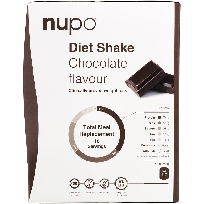 Nupo Kostererstatningspulver chokolade