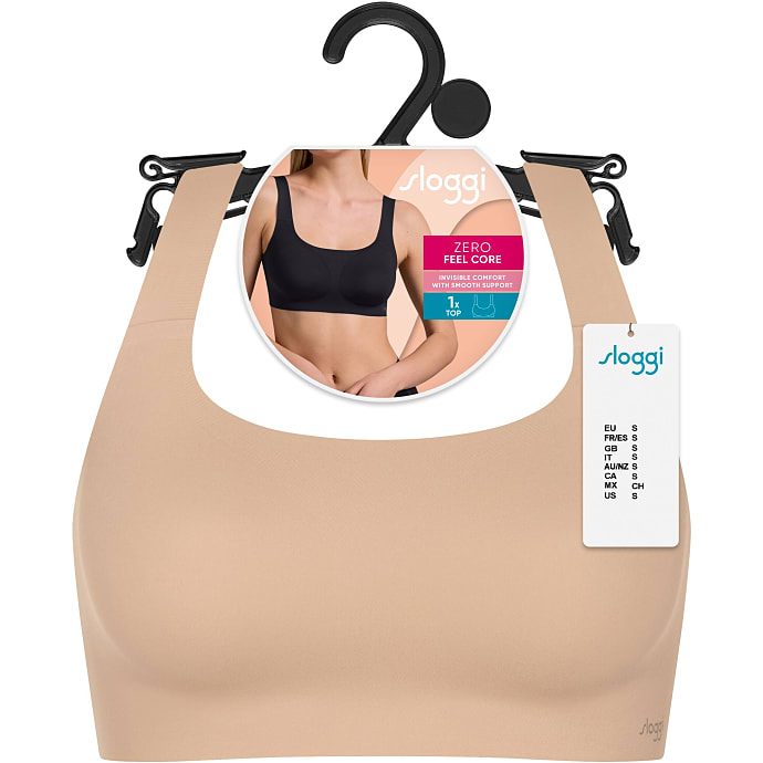 Sloggi dame BH str. S - beige