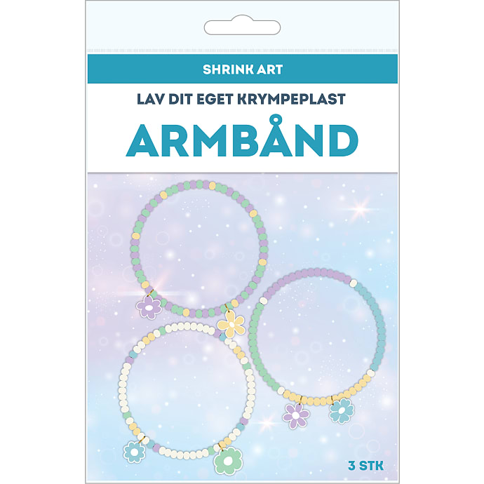 1Conzept Krympeplast Armbånd Blomster