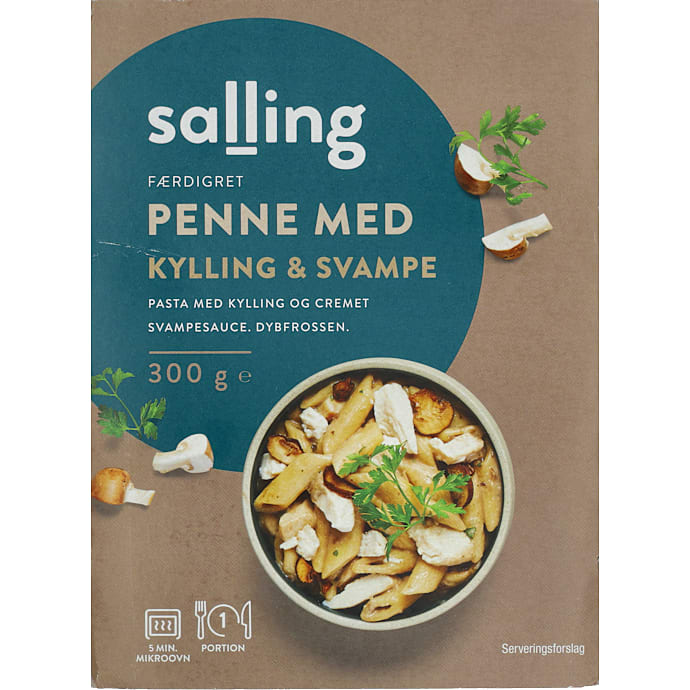 Salling Pasta Penne med Kylling og Svampe
