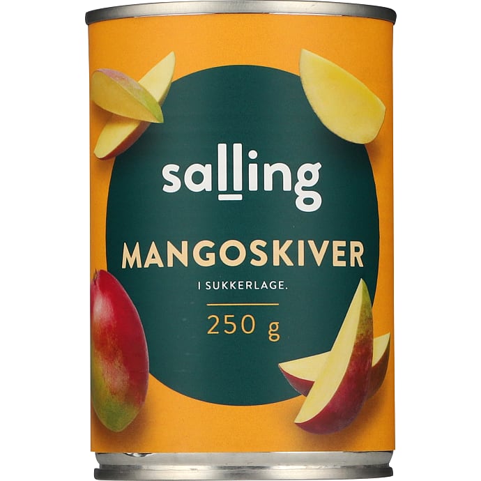 Salling Mango i skiver m. sirup