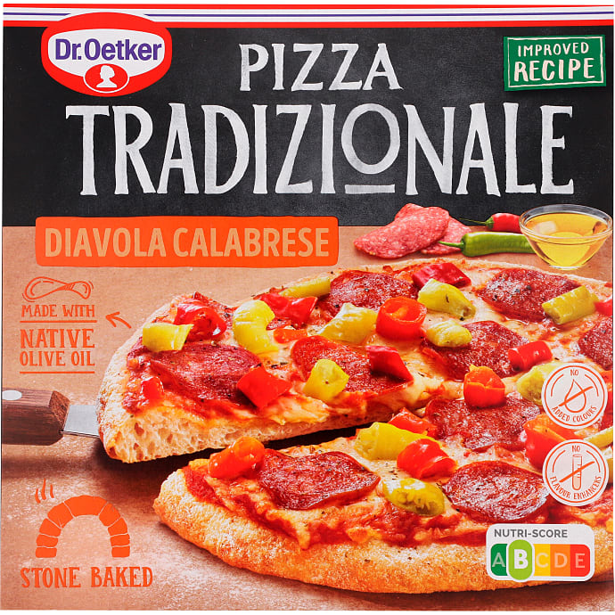 Dr. Oetker Pizza m. salami 453 g