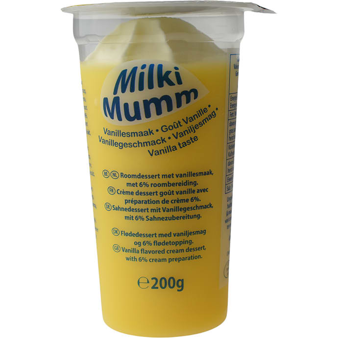 Dessert med vaniljesmag