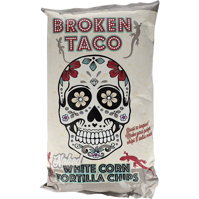 Broken Taco Tortillachips m. Havsalt