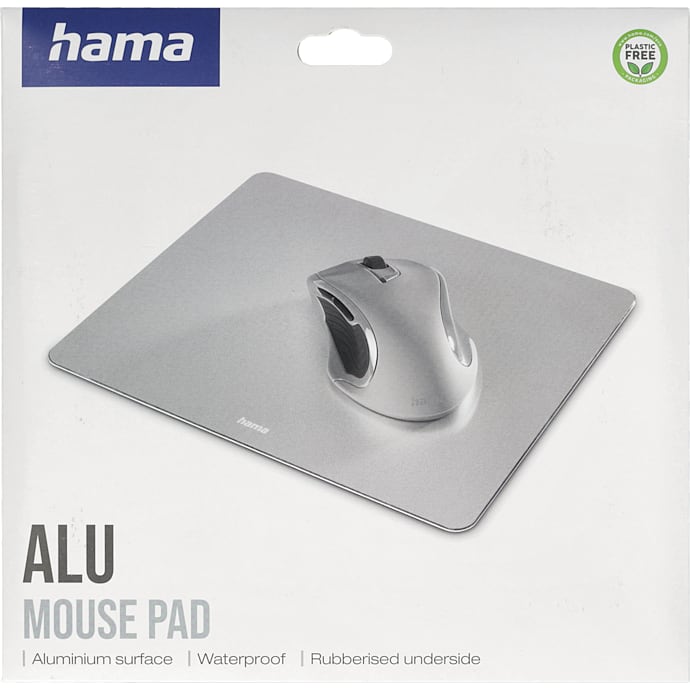 HAMA aluminium musemåtte - sølvfarvet