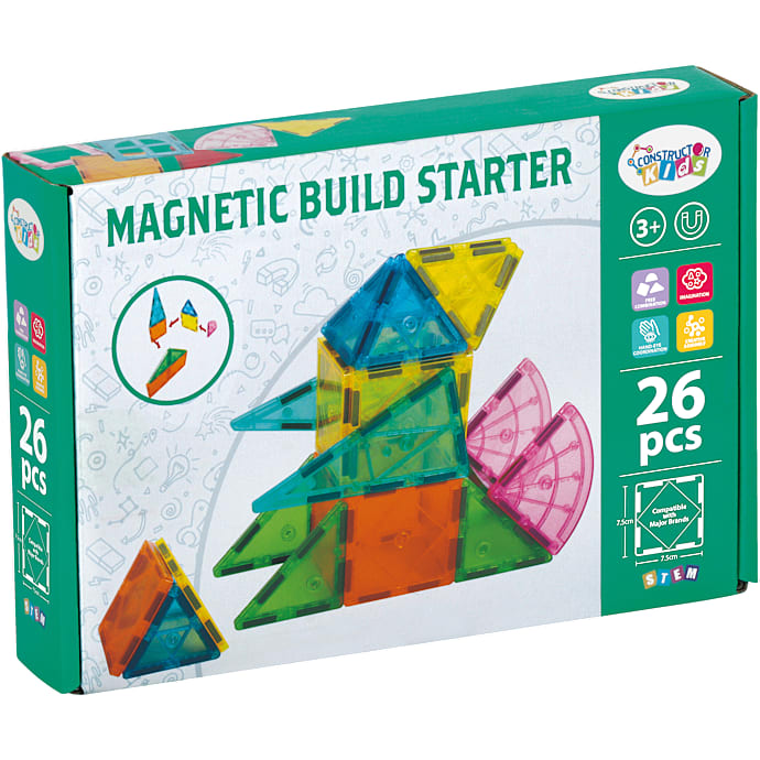 Constructor kids magnet sæt 26 dele