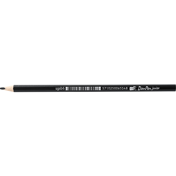 Danpen Junior Regular Farveblyant Sort