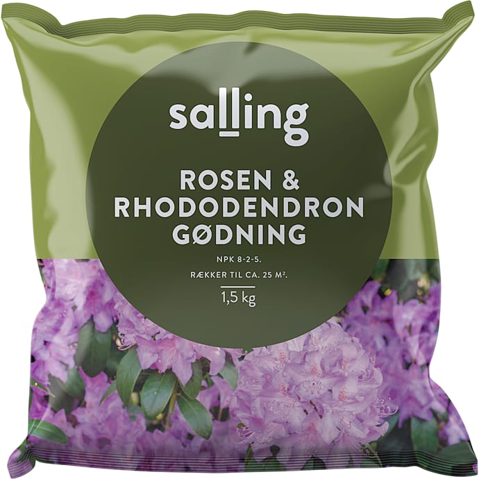 Salling Rosen og rhododendron gødning