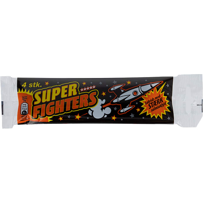 Super Flyers Lakrids m. salmiakfyld