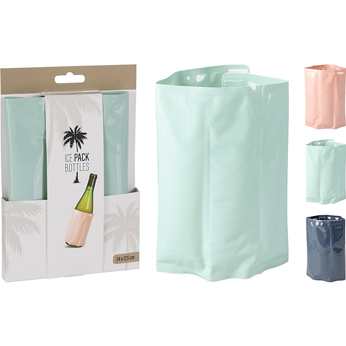 Køleelement til flasker – flere varianter – assorteret