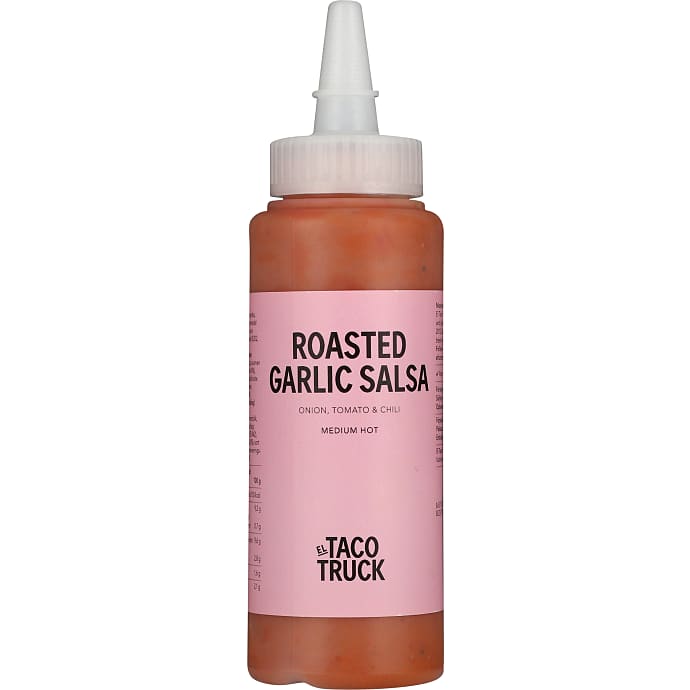 El Taco Truck Salsa med ristet hvidløg
