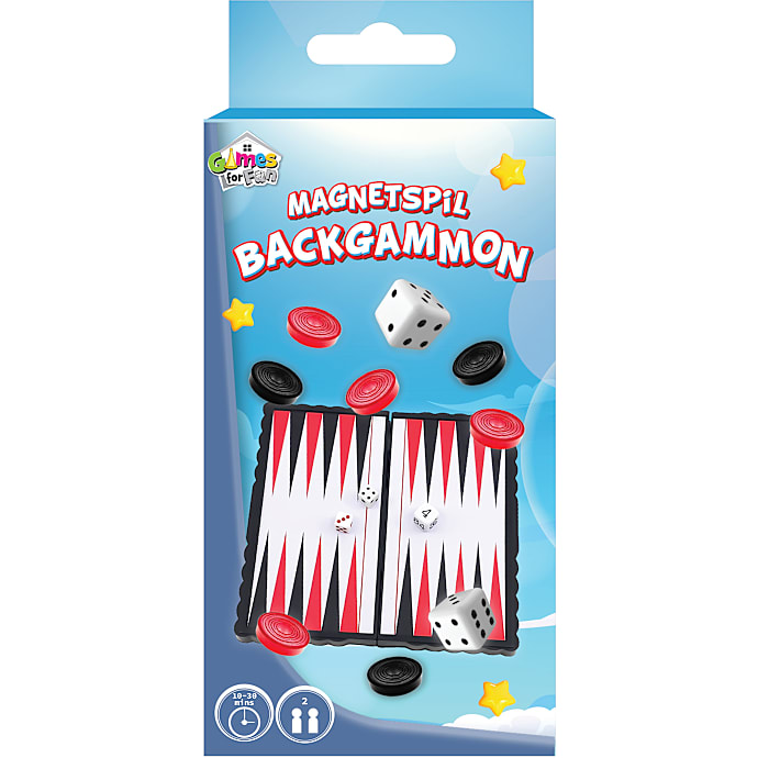 Games for Fun Magnetisk Backgammon