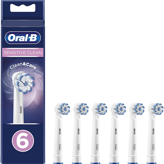 Oral-B Sensitive Clean tandbørstehoveder 6-pak