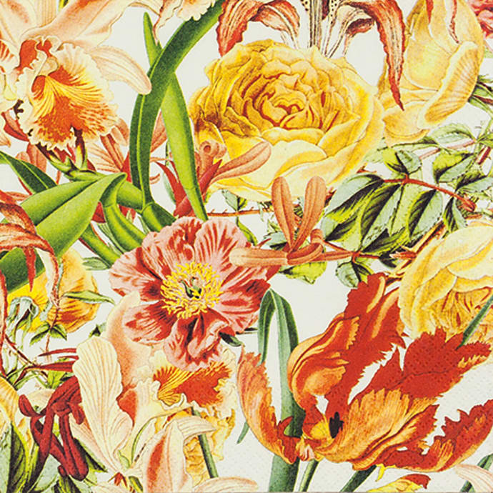 Windsor mønstrede servietter 33x33 cm